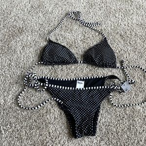 Polka dot bikini NWOT